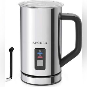 Secura Stainless Steel Milk Frother